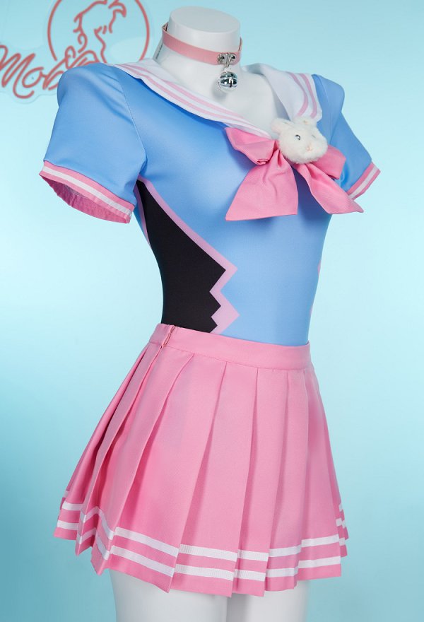 オーバーウォッチ DVA コスプレ セーラー服 セクシー 下着