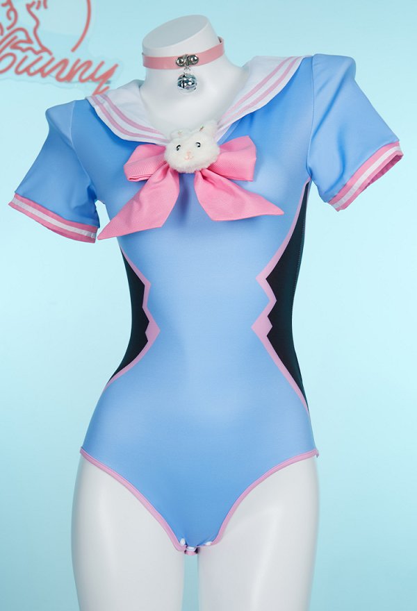 オーバーウォッチ DVA コスプレ セーラー服 セクシー 下着