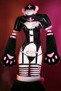 小悪魔 猫 ナース 下着 肉球手袋付き