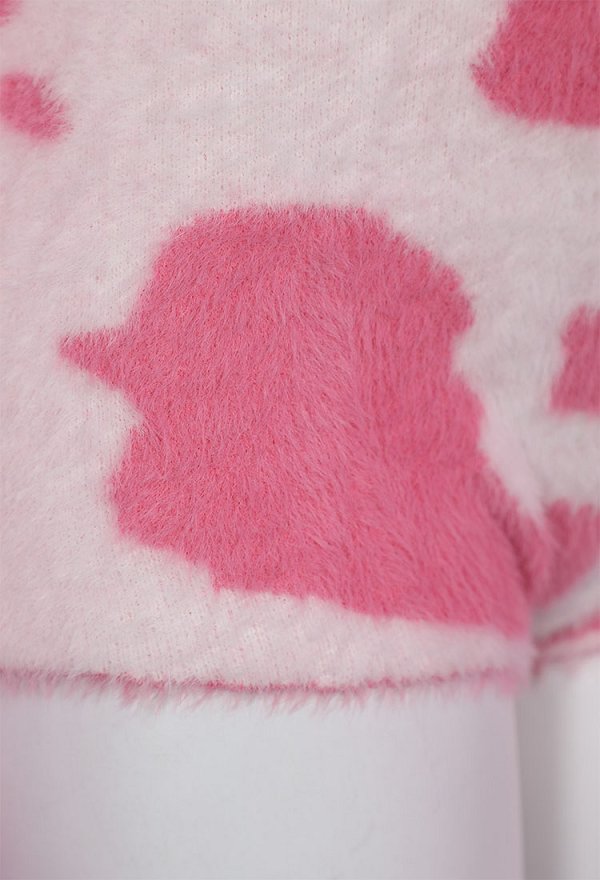 乳牛 可愛い ホームウェア 下着 ピンク