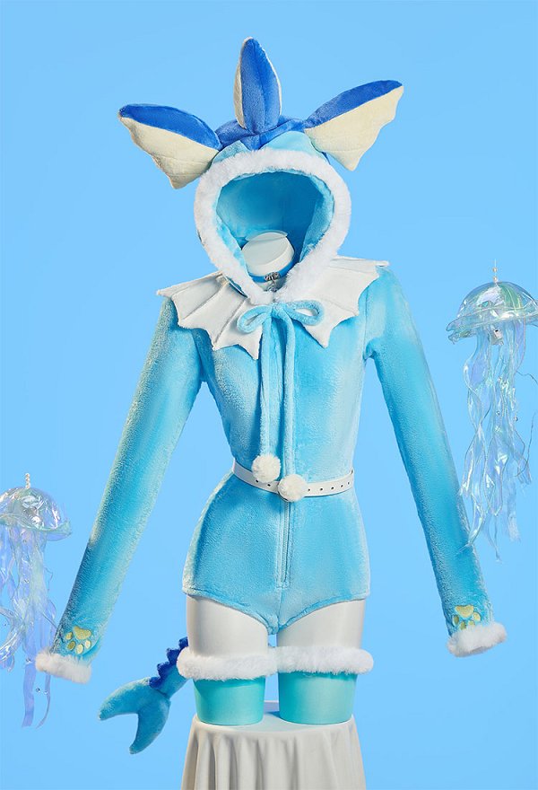 ポケモン シャワーズ コスプレ ホームウェア S-4XLサイズ