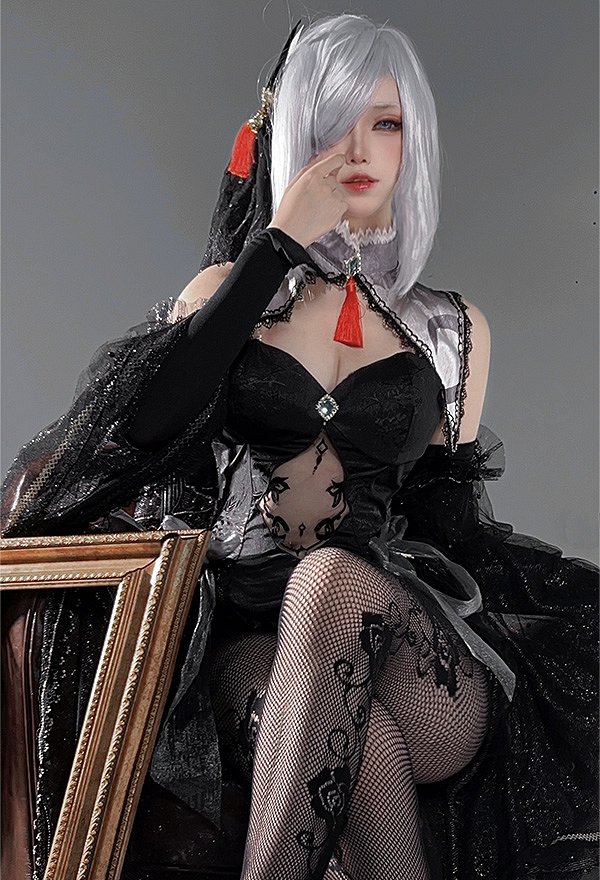 原神 申鶴 しんかく 花嫁 コスプレ セクシー 黒色 原神 申鶴 しんかく 花嫁 コスプレ セクシー 黒色