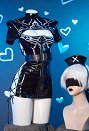 2B コスプレ 看護師服 セクシー ボディスーツ