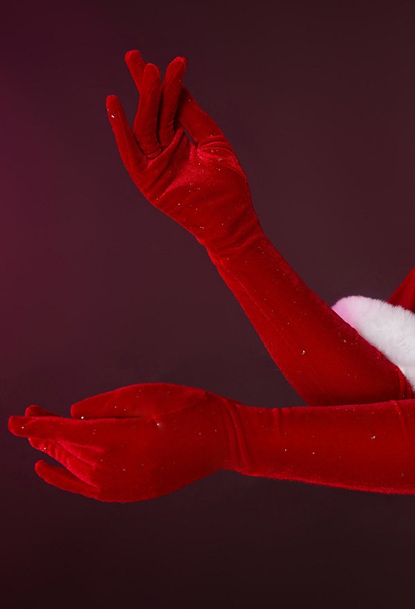 クリスマス キノコ 魔女 コスプレ セクシー 下着 赤