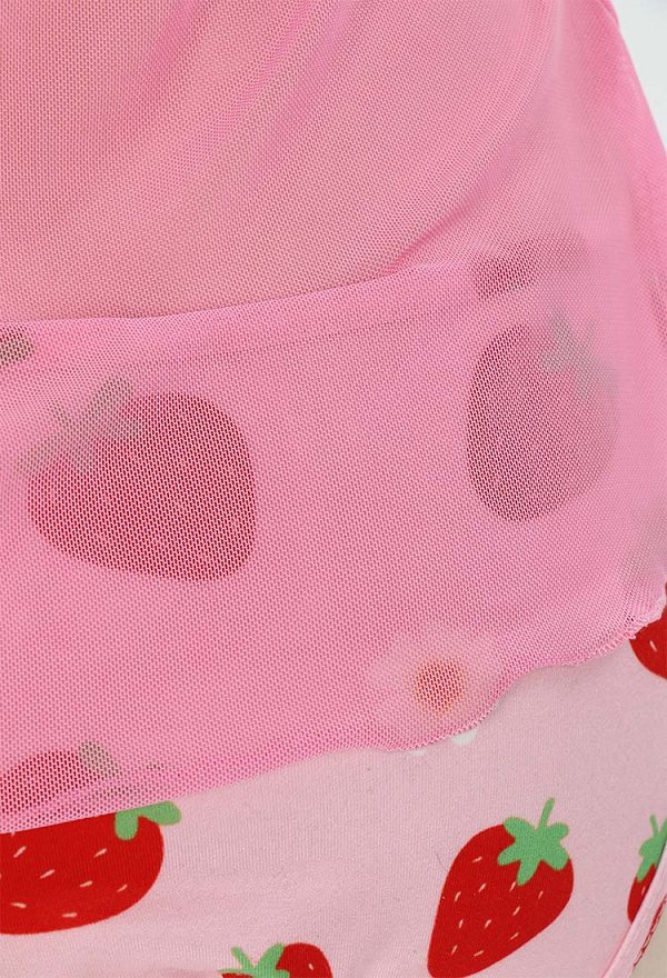 イチゴ ホームウェア セクシー 下着 ピンク