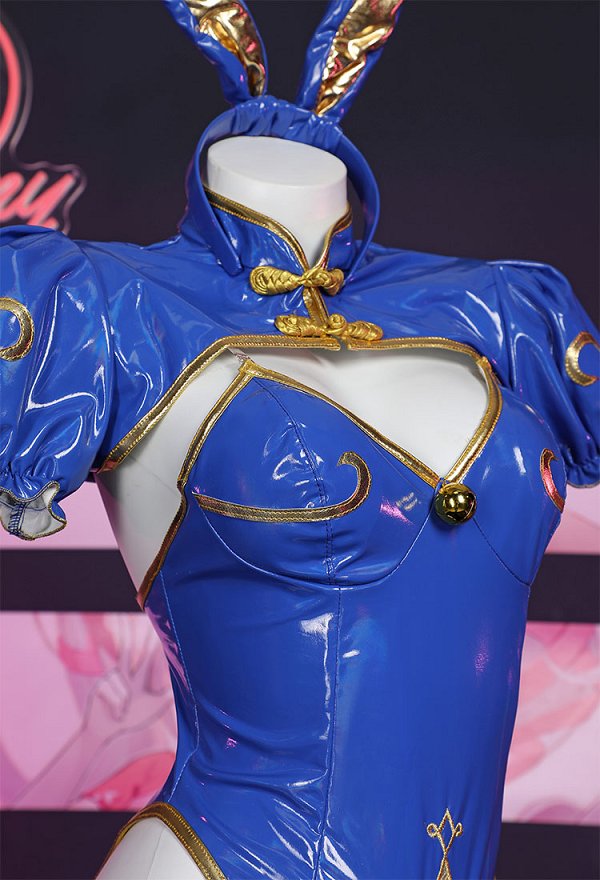 チュン・リー コスプレ 同人服 バニーガール
