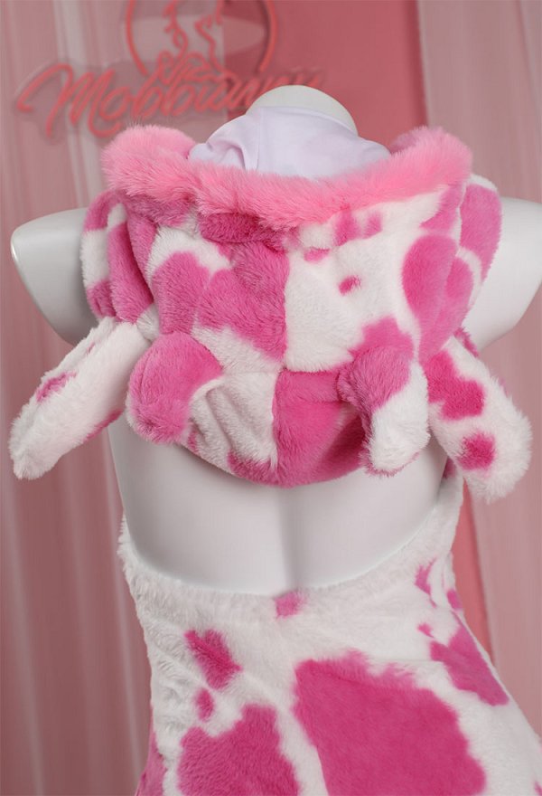 乳牛 可愛い ホームウェア 下着 ピンク 乳牛 可愛い ホームウェア 下着 ピンク