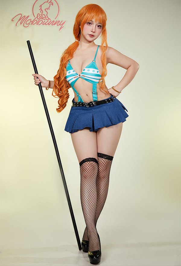 ワンピース ナミ コスプレ 同人  セクシー ランジェリー