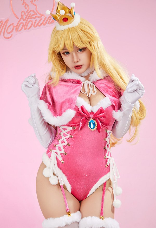 姬 コスプレ セクシー 下着 ピンク