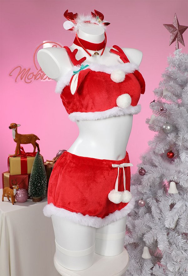 クリスマス 可愛い トナカイ コスプレ セクシー 下着 クリスマス 可愛い トナカイ コスプレ セクシー 下着