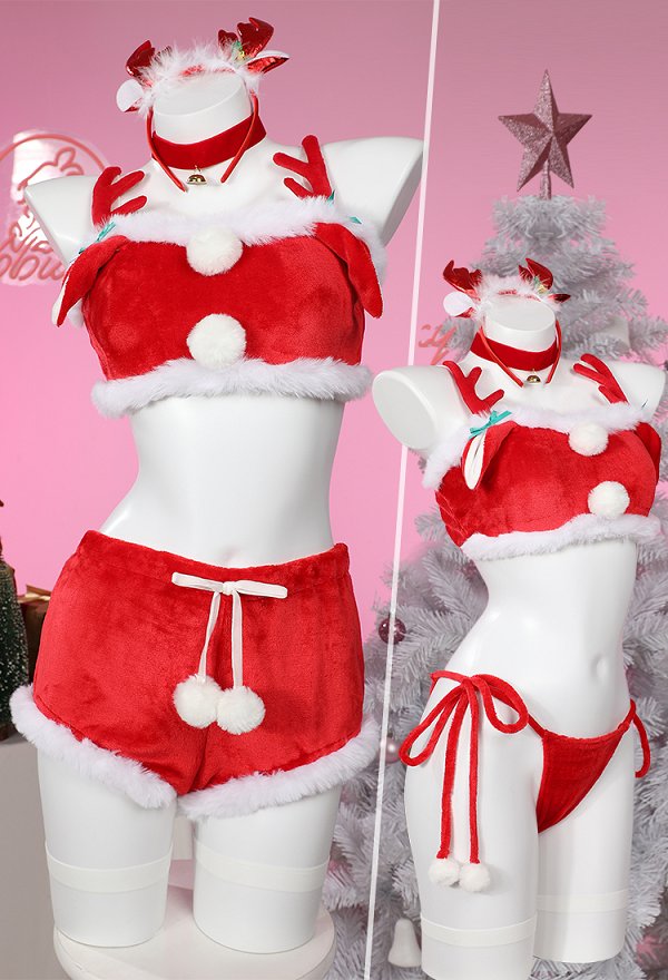 クリスマス 可愛い トナカイ コスプレ セクシー 下着 クリスマス 可愛い トナカイ コスプレ セクシー 下着