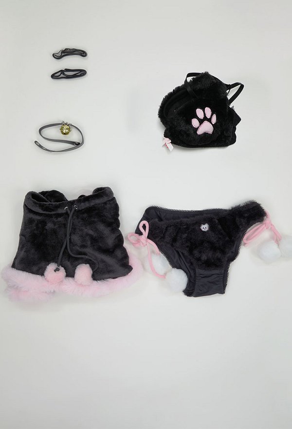 猫足模様 ぬいぐるみ ホームウェア 猫爪模様 セクシー 下着 ビキニセット 猫足模様 ぬいぐるみ ホームウェア 猫爪模様 セクシー 下着 ビキニセット