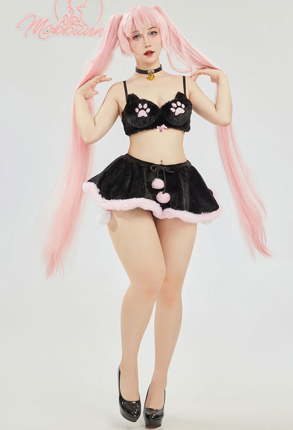 猫足模様 ぬいぐるみ ホームウェア 猫爪模様 セクシー 下着 ビキニセット 猫足模様 ぬいぐるみ ホームウェア 猫爪模様 セクシー 下着 ビキニセット