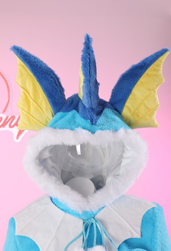 PM シャワーズ コスプレ ホームウェア 肉球手袋付き PM シャワーズ コスプレ ホームウェア 肉球手袋付き