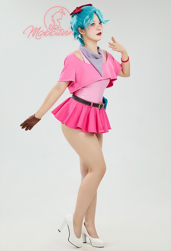 かわいい ピンク セクシー ランジェリーセット PUレザー ボディスーツ 下着