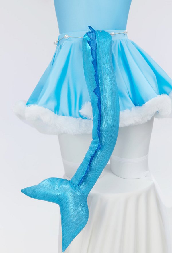 PM シャワーズ コスプレ 擬人化 かわいい 水色 ホームウェア