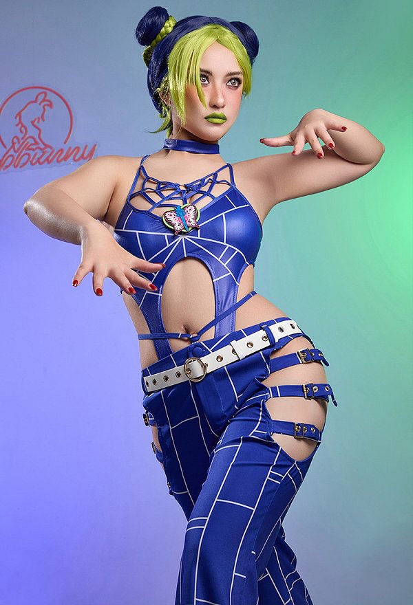 ジョジョ 徐倫 同人 コスプレ セクシー ボディースーツ ジョジョ 徐倫 同人 コスプレ セクシー ボディースーツ