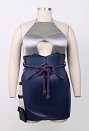 プラスサイズ サスケ 性転換 同人服 PUレザー ボディスーツ