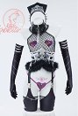 看護師 ナース セクシー メッシュ  ハート 誘惑服 下着