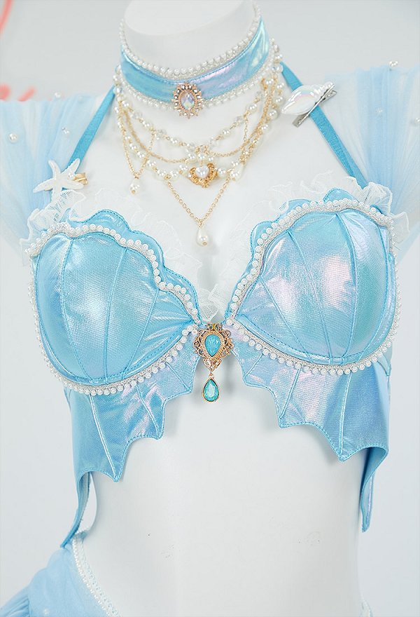 PM シャワーズ 派生服 青色 ドレス PM シャワーズ 派生服 青色 ドレス