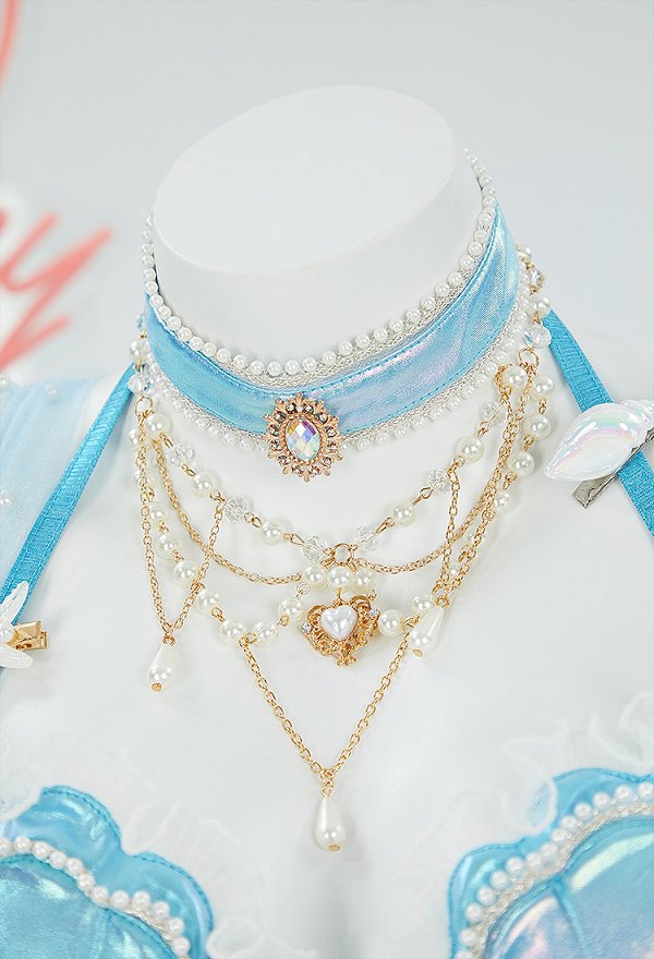 PM シャワーズ 派生服 青色 ドレス PM シャワーズ 派生服 青色 ドレス