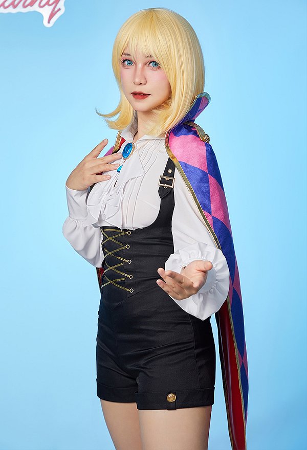 ハウルの動く城 ハウル 同人服 3点セット セットアップ