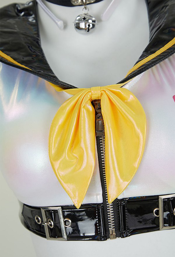 鏡音リン 派生服 セットアップ ミニスカート セクシー 下着