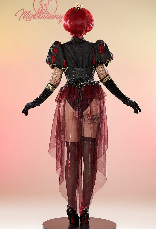 アリス・イン・ワンダーランド 赤の女王 同人 コスプレ セクシー ボディースーツ