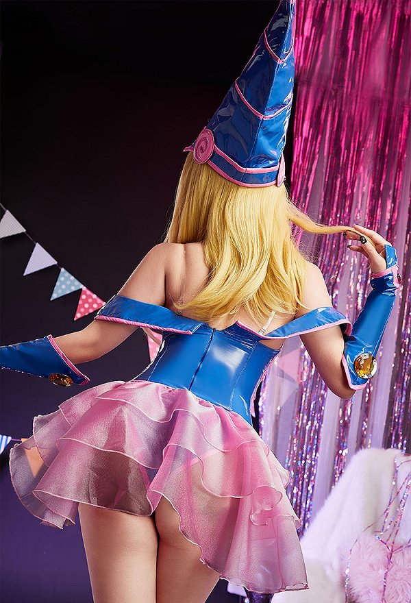 遊戯王 ブラックマジシャンガール 同人 コスプレ ボディースーツ