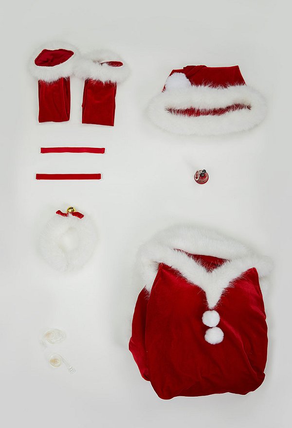 クリスマス コスプレ 赤色ドレス クリスマス コスプレ 赤色ドレス