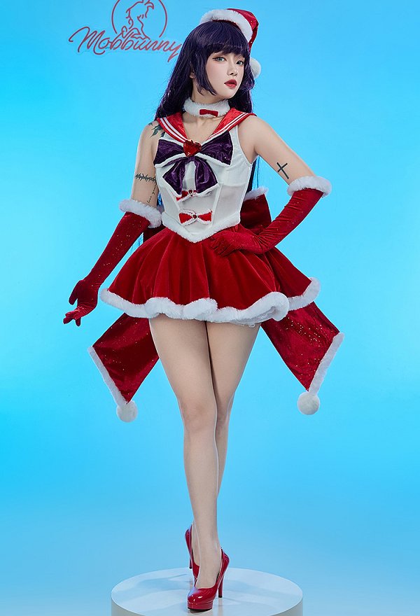 セーラームーン 火野レイ 同人 コスプレ クリスマス服