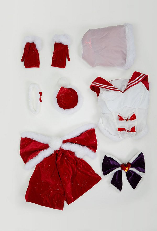 セーラームーン 火野レイ 同人 コスプレ クリスマス服