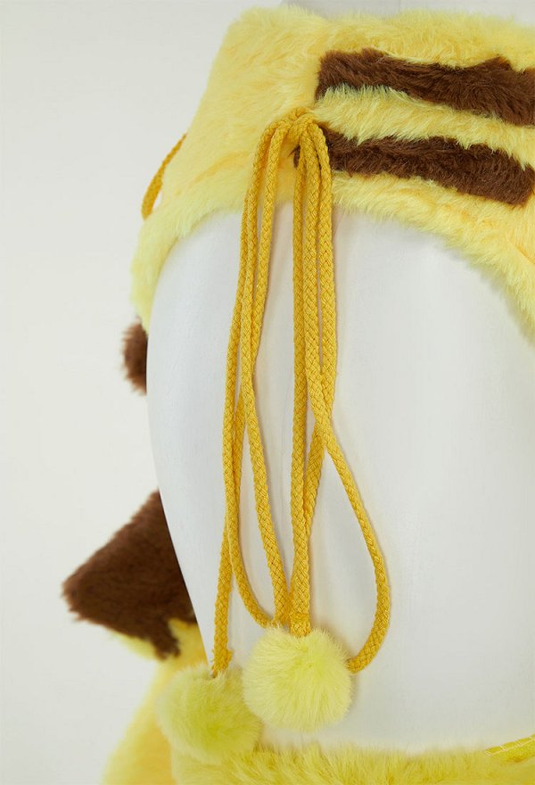 PM ピカチュウ 派生服 コスプレ ホームウェア モコモコ服 獣爪手袋付き PM ピカチュウ 派生服 コスプレ ホームウェア モコモコ服 獣爪手袋付き