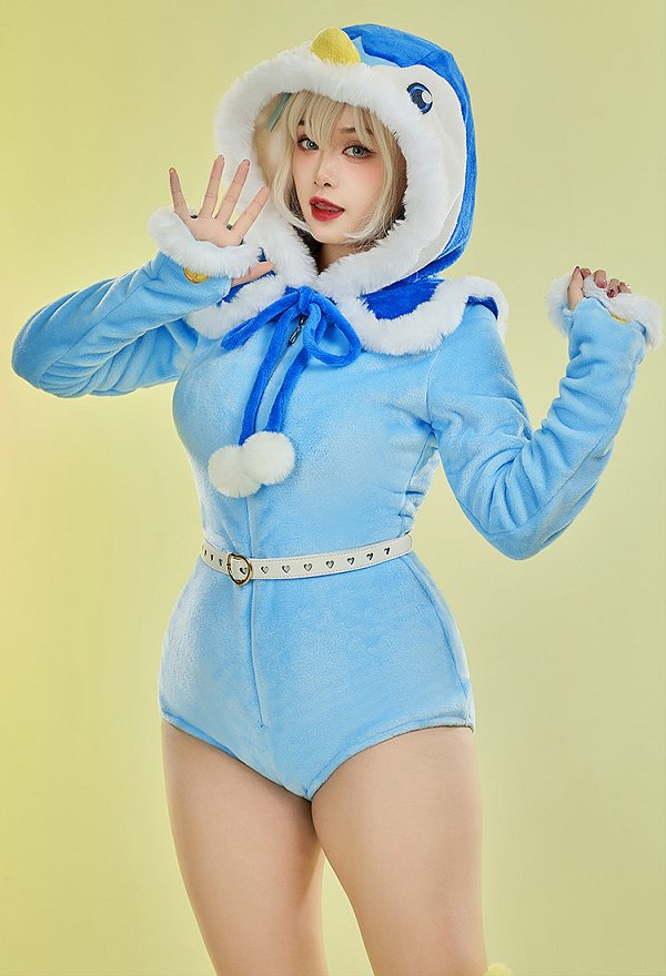 ポケモン ポッチャマ コスプレ 擬人化 可愛い ふわふわ ホームウェア