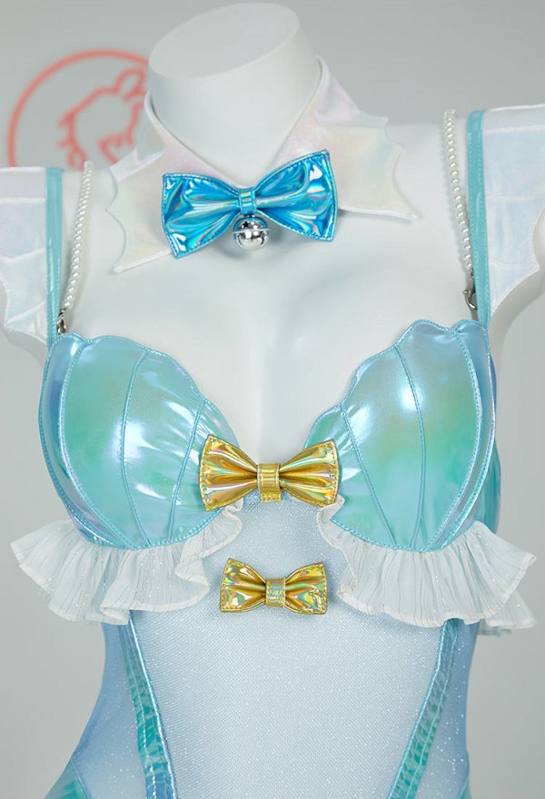 PM シャワーズ コスプレ 擬人化 セクシー ボディースーツ