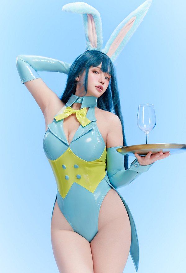 女性 下着 イースターバニー 擬人 コスプレ バニーガール
