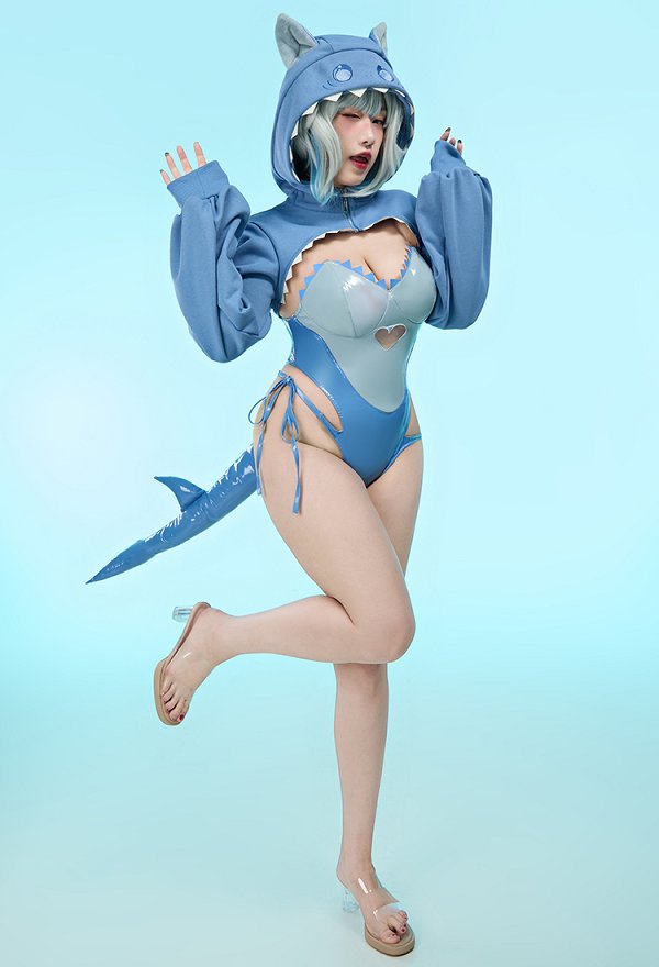 サメ コスプレ セクシー ランジェリー バニーガール サメ コスプレ セクシー ランジェリー バニーガール