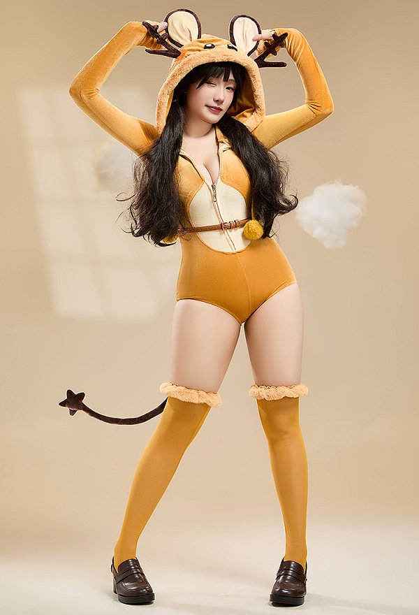 ポケモン デデンネ コスプレ 可愛い ホームウェア 獣爪手袋