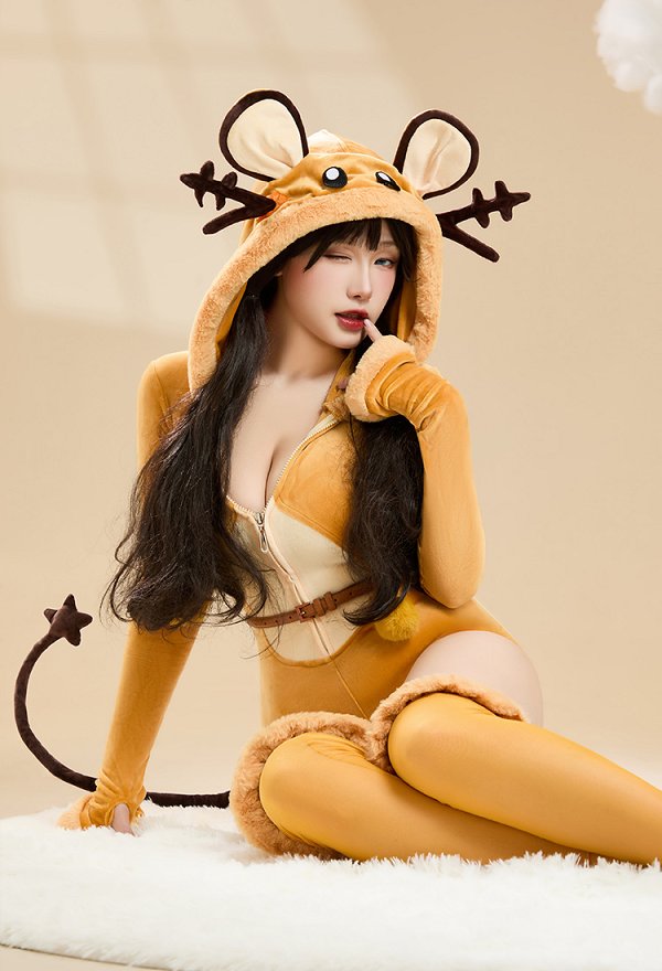ポケモン デデンネ コスプレ 可愛い ホームウェア 獣爪手袋