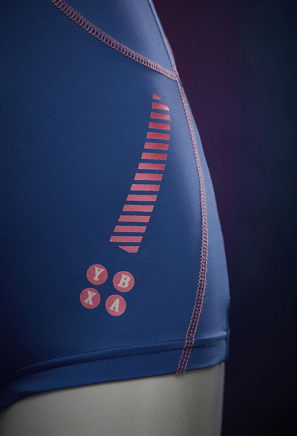 D.Va コスプレ セクシー サイバー風 ボディースーツ