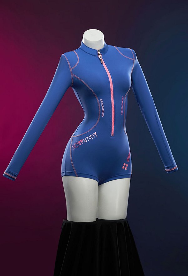 D.Va コスプレ セクシー サイバー風 ボディースーツ