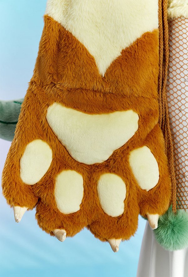 ポケモン リーフィア コスプレ ホームウェア 獣爪付き