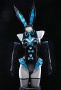 Vocal ミク コスプレ 青黒 バニーガール