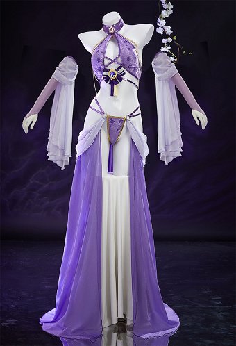 原神 雷電将軍 コスプレ 踊り子 ドレス