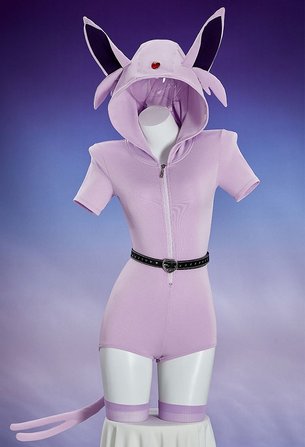 ポケモン エーフィ コスプレ 夏用 ホームウェア