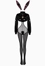 セクシー バニーガール コスプレ 黒色 下着