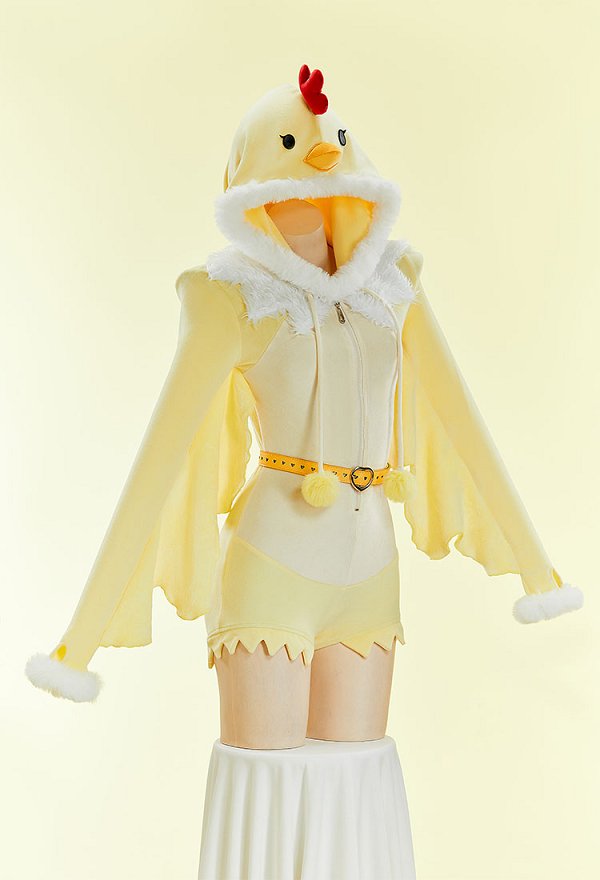 ニワトリ ハロウィン コスプレ ホームウェア
