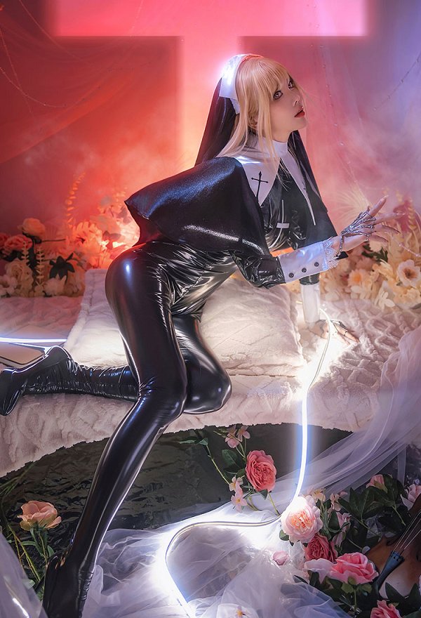 修道女 シスター セクシー コスプレ ボディースーツ