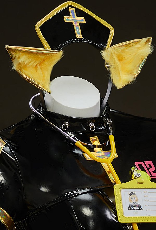 VOC 鏡音リン セクシー コスプレ ボディースーツ 獣爪付き VOC 鏡音リン セクシー コスプレ ボディースーツ 獣爪付き