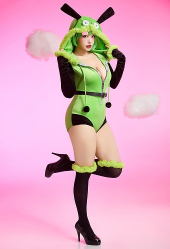 インベーダー・ジム ジム コスプレ ぬいぐるみ ホームウェア